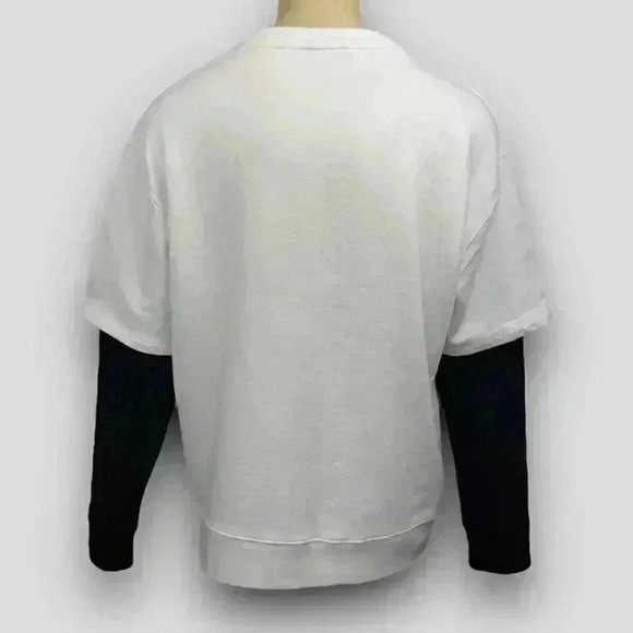 NEW! GEORGE mens fooler tee white black purple medium, large and XL - Picture 3 of 7